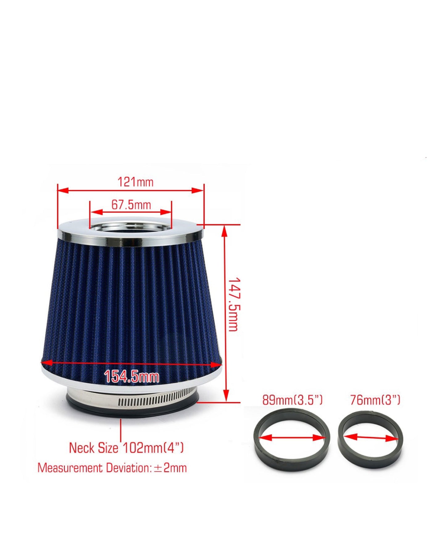 Epman - Air filter 102mm