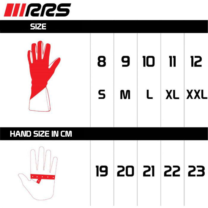 RACING GLOVES RRS VIRAGE 3 - FIA 8856-2018