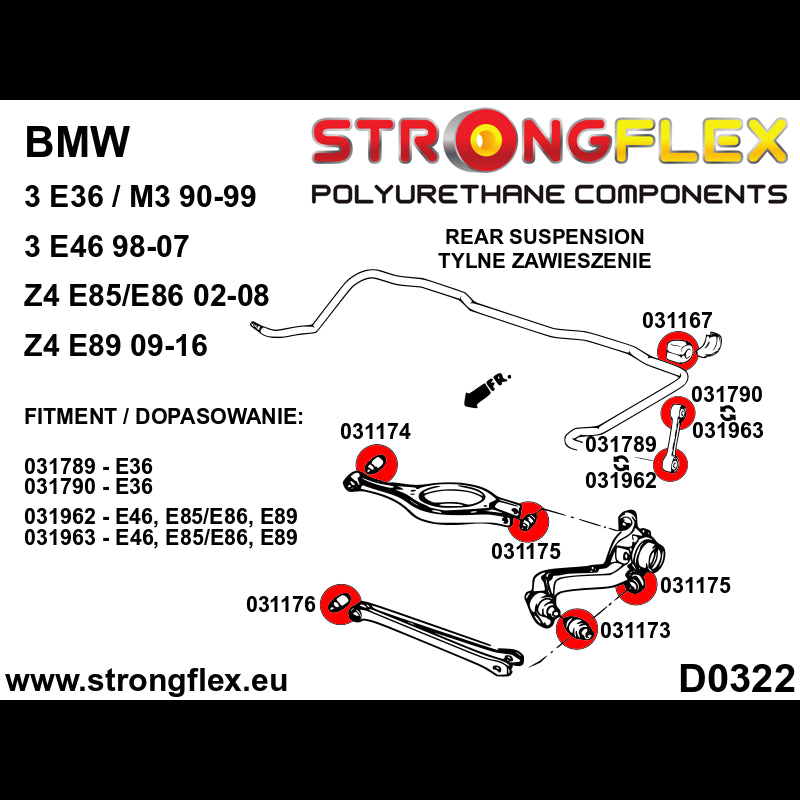 031176B: Rear control arm lower inner