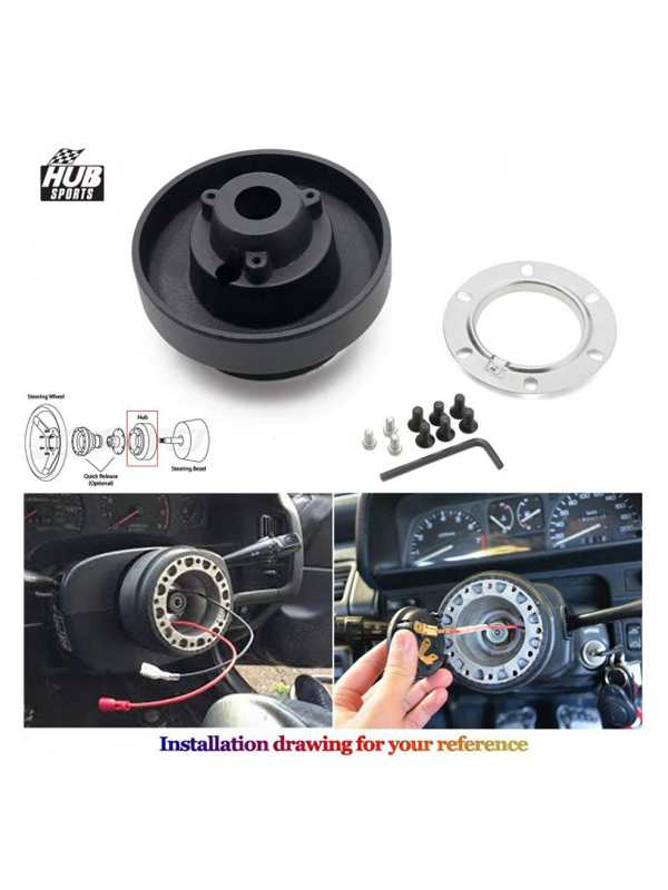 Hub sports - steering wheel adapter BMW e36