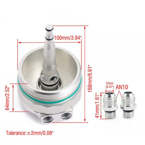 EPMAN - Oil filter adapter for BMW M52/M54 engines