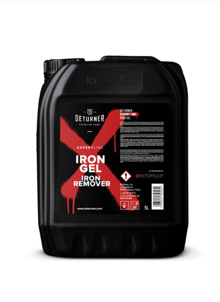 DETURNER X-LINE IRON GEL 5L - Atdzelžotājs/Rūsas daļiņu noņēmējs