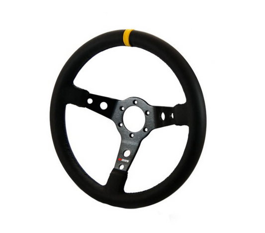 RRS Monte Carlo steering wheel - Imitation leather