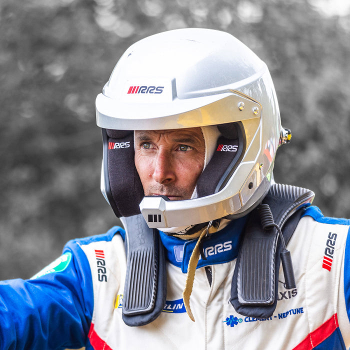 RRS - HELMET PROTECT WRC WITH ARM FIA 8859-2015/SNELL SA2020 GREY