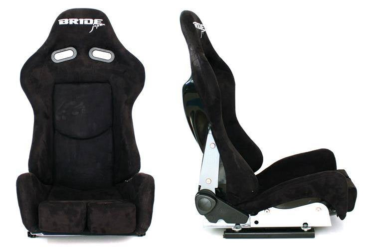 BRIDE Replica - Racing seat  K608 Suede Black