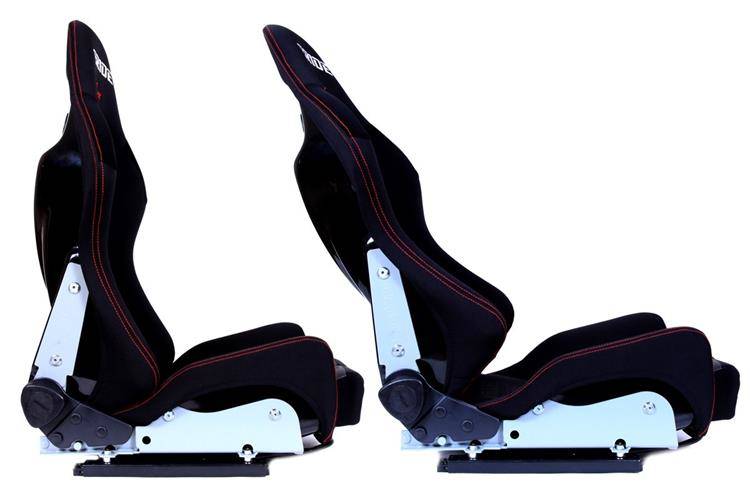 BRIDE Replica - Racing seat LOW MAX K608 Velvet Black Grey