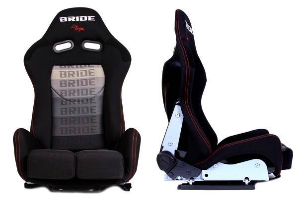 BRIDE Replica - Racing seat LOW MAX K608 Velvet Black Grey