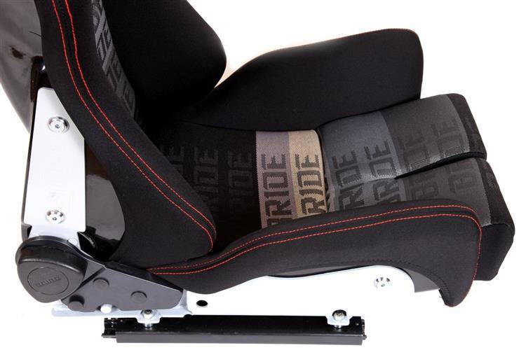 BRIDE Replica - Racing seat LOW MAX K608 Velvet Black Grey