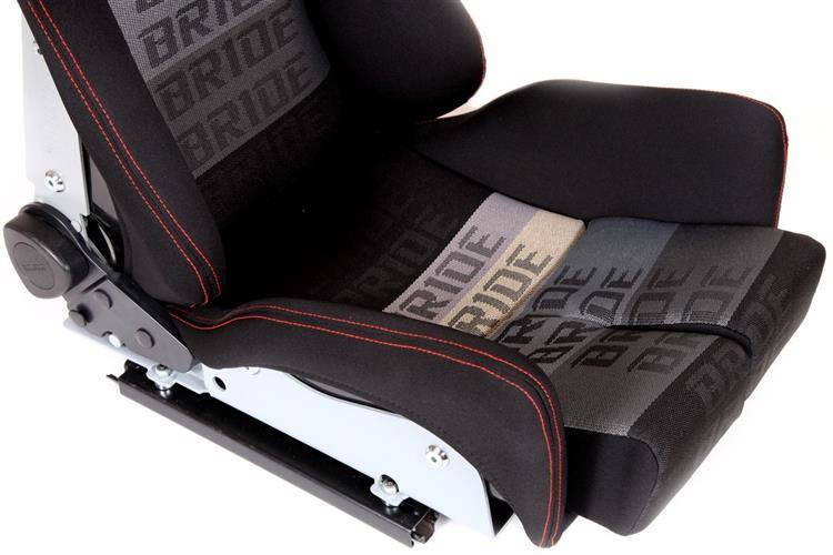BRIDE Replica - Racing seat LOW MAX K608 Velvet Black Grey