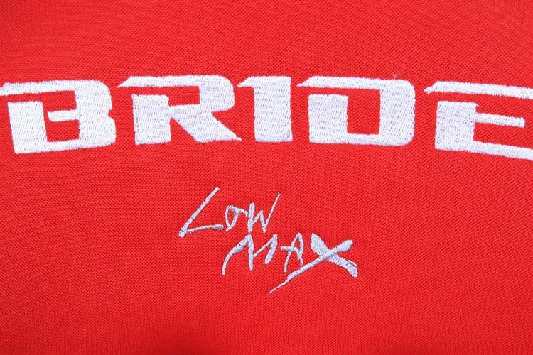 BRIDE Replica - Racing seat LOW MAX K608 Velvet Black Grey