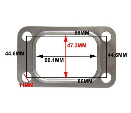 TurboWorks - Stainless Steel Turbo Flanges Gasket T25 T28 GT25 GT28 Manifold
