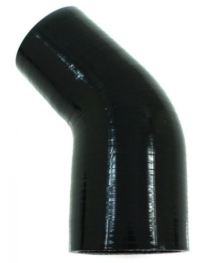 DKRacing - 45 Degree silicone reducer 63-76mm