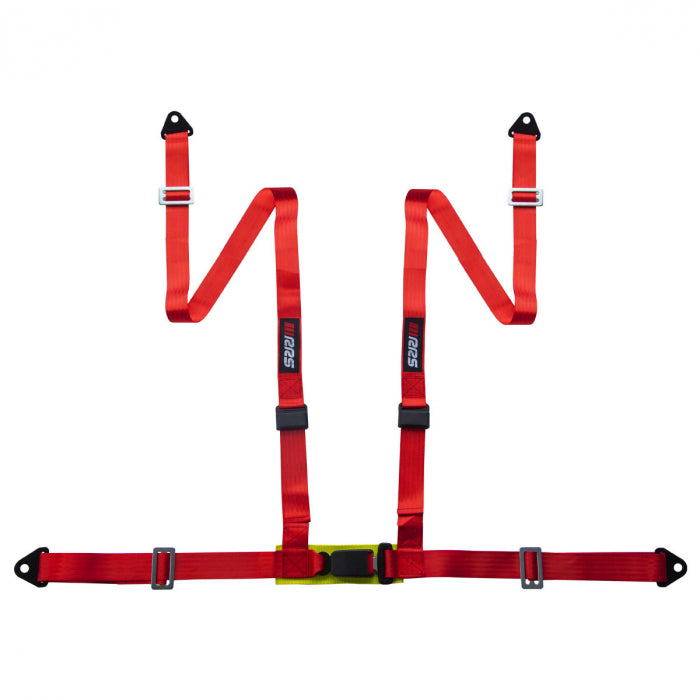 RRS 4 points road red harness
