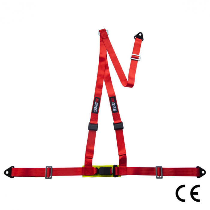 RRS 3 points road red harness